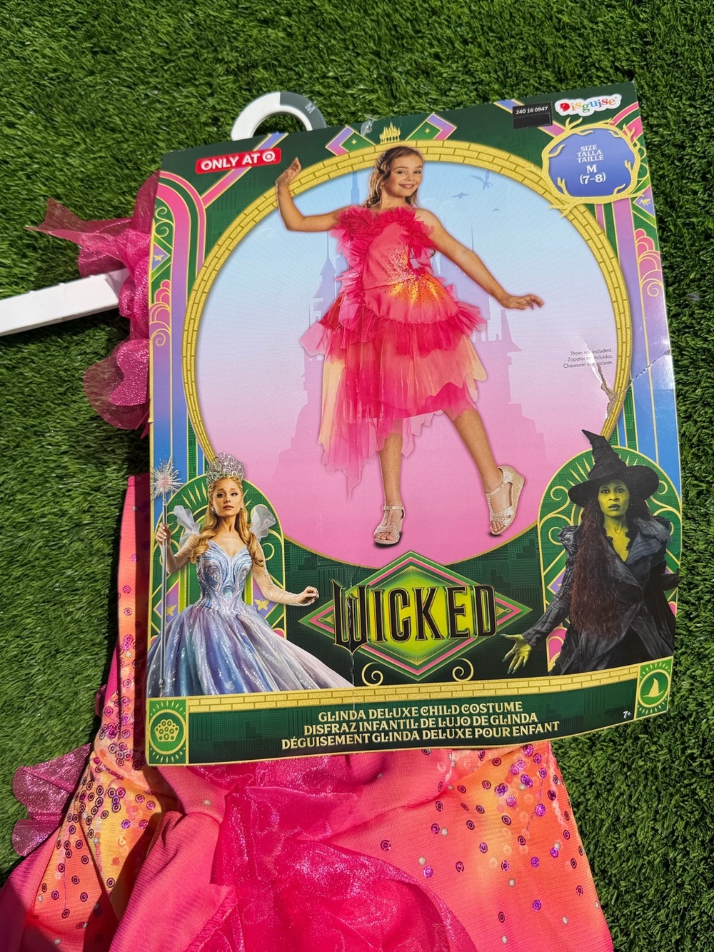 Disguise- Wicket Girls Hot Pink Ruffled Tulle Costume Dress